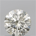Diamante Natural 0.70 quilates, Redondo , Color N, claridad VS2 y certificado GIA