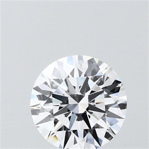 Picture of Lab Grown Diamond 1.04 Carats, Round with Ideal Cut, E Color, VVS2 Clarity and Certified by IGI
