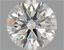 Diamante Natural 0.80 quilates, Redondo , Color J, claridad VS2 y certificado GIA