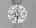 Diamante Natural 0.43 quilates, Redondo , Color F, claridad VS1 y certificado GIA