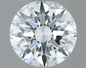 Foto Diamante Natural 0.60 quilates, Redondo , Color H, claridad VS1 y certificado GIA de