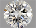 Diamante Natural 0.56 quilates, Redondo , Color I, claridad VS2 y certificado GIA