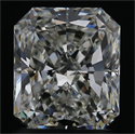Natural Diamond 1.04 Carats, Radiant with  Cut, I Color, VVS2 Clarity and Certified by GIA