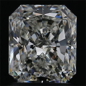 Picture of Natural Diamond 1.04 Carats, Radiant with  Cut, I Color, VVS2 Clarity and Certified by GIA