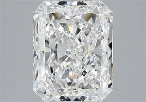 Picture of Natural Diamond 3.01 Carats, Radiant with  Cut, E Color, SI1 Clarity and Certified by GIA