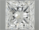 Diamante Natural 0.60 quilates, Princesa , Color G, claridad VVS1 y certificado GIA
