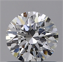 Diamante Natural 0.62 quilates, Redondo , Color E, claridad VVS1 y certificado GIA