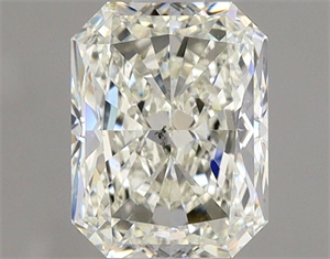 Picture of Natural Diamond 1.01 Carats, Radiant with  Cut, K Color, SI1 Clarity and Certified by GIA