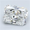 Natural Diamond 5.30 Carats, Radiant with  Cut, G Color, VS1 Clarity and Certified by GIA