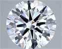 Lab Grown Diamond 3.01 Carats, Round with Ideal Cut, E Color, IF Clarity and Certified by IGI