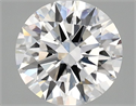 Lab Grown Diamond 2.01 Carats, Round with Ideal Cut, D Color, VVS2 Clarity and Certified by IGI