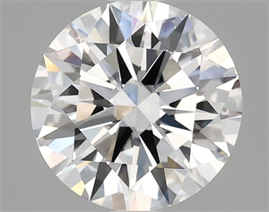 Picture of Lab Grown Diamond 2.01 Carats, Round with Ideal Cut, D Color, VVS2 Clarity and Certified by IGI