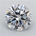 Del inventario de diamantes de laboratorio, 0.90 quilates, Redondo , Color D, claridad VS1 y certificado IGI