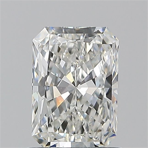 Foto Diamante Natural 1.01 quilates, Radiante , Color G, claridad VS2 y certificado GIA de