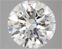 Del inventario de diamantes de laboratorio, 2.52 quilates, Redondo , Color F, claridad VVS2 y certificado IGI