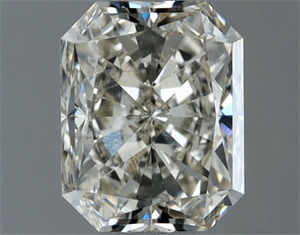 Picture of Natural Diamond 1.01 Carats, Radiant with  Cut, I Color, SI1 Clarity and Certified by IGI