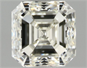 Diamante Natural 1.01 quilates, Asscher , Color J, claridad VVS1 y certificado IGI
