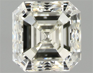 Picture of Natural Diamond 1.01 Carats, Asscher with  Cut, J Color, VVS1 Clarity and Certified by IGI