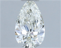 Natural Diamond 0.54 Carats, Pear with  Cut, I Color, VS1 Clarity and Certified by IGI