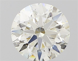 Picture of Natural Diamond 0.74 Carats, Round with Excellent Cut, H Color, VVS1 Clarity and Certified by IGI