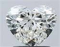 Diamante Natural 1.30 quilates, Corazón , Color I, claridad VS1 y certificado GIA