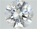 Lab Grown Diamond 7.01 Carats, Round with Excellent Cut, G Color, VS2 Clarity and Certified by IGI