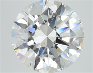Picture of Lab Grown Diamond 7.01 Carats, Round with Excellent Cut, G Color, VS2 Clarity and Certified by IGI