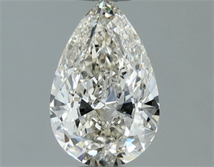 Picture of Natural Diamond 0.90 Carats, Pear with  Cut, H Color, VVS2 Clarity and Certified by IGI
