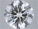 Lab Grown Diamond 8.52 Carats, Round with Excellent Cut, F Color, VVS2 Clarity and Certified by IGI