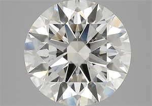 Picture of Natural Diamond 5.08 Carats, Round with Excellent Cut, K Color, SI1 Clarity and Certified by GIA