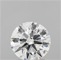 Lab Grown Diamond 1.36 Carats, Round with Ideal Cut, E Color, VS1 Clarity and Certified by IGI