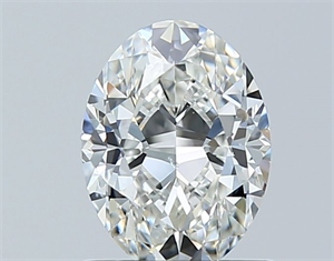 Foto Diamante Natural 1.00 quilates, Ovalado , Color H, claridad VS2 y certificado GIA de