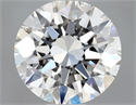 Diamante Natural 0.50 quilates, Redondo , Color F, claridad VVS2 y certificado GIA