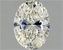 Diamante Natural 0.90 quilates, Ovalado , Color J, claridad VS1 y certificado GIA