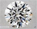 Diamante Natural 0.55 quilates, Redondo , Color G, claridad VVS2 y certificado GIA