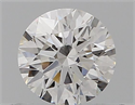 Diamante Natural 0.43 quilates, Redondo , Color F, claridad VVS2 y certificado GIA