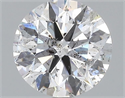 Diamante Natural 1.50 quilates, Redondo , Color F, claridad SI2 y certificado HRD