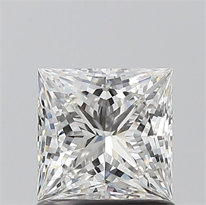 Foto Diamante Natural 1.01 quilates, Princesa , Color G, claridad VS1 y certificado GIA de