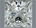 Natural Diamond 0.70 Carats, Princess with  Cut, I Color, VVS1 Clarity and Certified by IGI