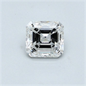 Diamante Natural 0.90 quilates, Asscher , Color E, claridad VS2 y certificado GIA