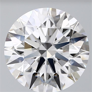 Picture of Lab Grown Diamond 6.60 Carats, Round with Ideal Cut, G Color, VS1 Clarity and Certified by IGI