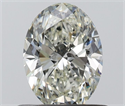 Diamante Natural 0.62 quilates, Ovalado , Color H, claridad VVS2 y certificado IGI