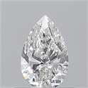 Natural Diamond 0.50 Carats, Pear with  Cut, G Color, VS1 Clarity and Certified by GIA