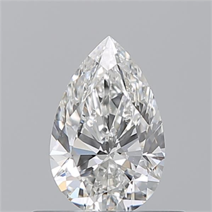 Picture of Natural Diamond 0.50 Carats, Pear with  Cut, G Color, VS1 Clarity and Certified by GIA