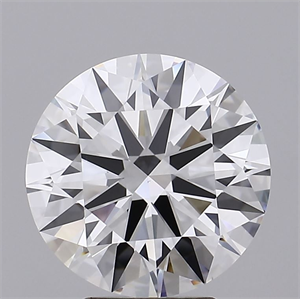 Picture of Lab Grown Diamond 4.01 Carats, Round with Ideal Cut, E Color, VS1 Clarity and Certified by IGI
