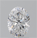 Diamante Natural 1.20 quilates, Ovalado , Color E, claridad SI1 y certificado GIA