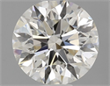 Natural Diamond 0.80 Carats, Round with Excellent Cut, J Color, VS1 Clarity and Certified by GIA