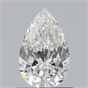 Diamante Natural 0.70 quilates, De pera , Color F, claridad VS1 y certificado GIA