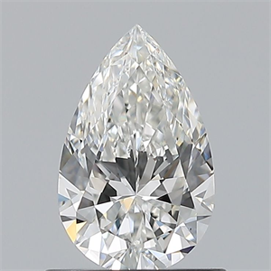 Foto Diamante Natural 0.70 quilates, De pera , Color F, claridad VS1 y certificado GIA de