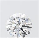 Lab Grown Diamond 1.07 Carats, Round with Ideal Cut, E Color, VS2 Clarity and Certified by IGI